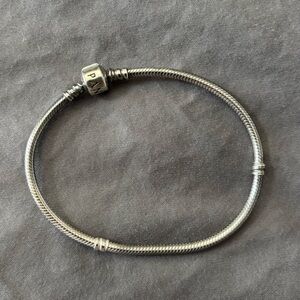Pandora sterling silver charm bracelet